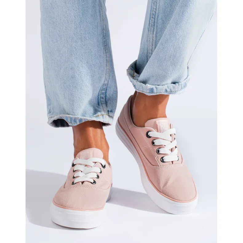Pink Women's Baskets Big Star KK274020