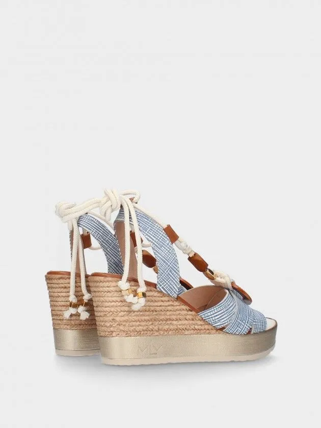 Blue Women's Sandals Poly32
