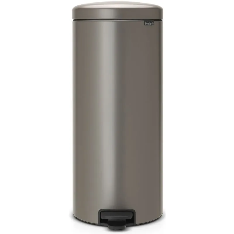 Brabantia poubelle à pédale NewIcon, 30 l, platinum