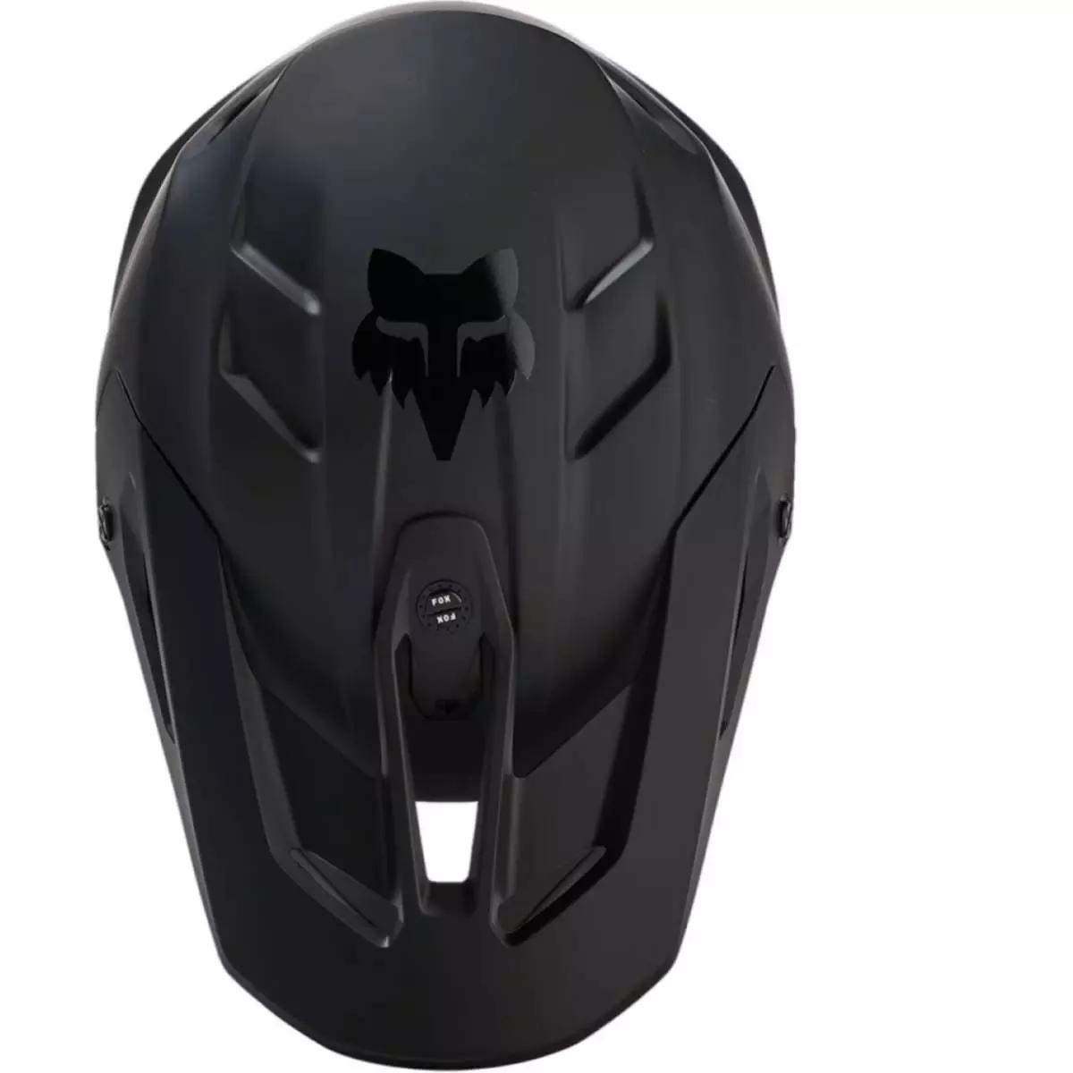 Casque Enfant Fox V3 Solid Noir Mat - Casque Cross Enfant