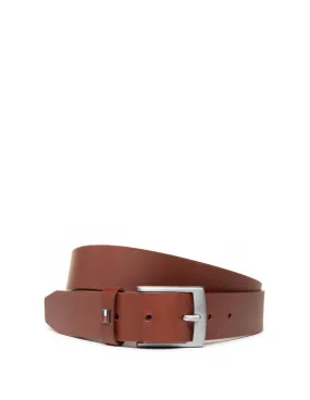 Ceinture en cuir homme Tommy Hilfiger Dark Tan