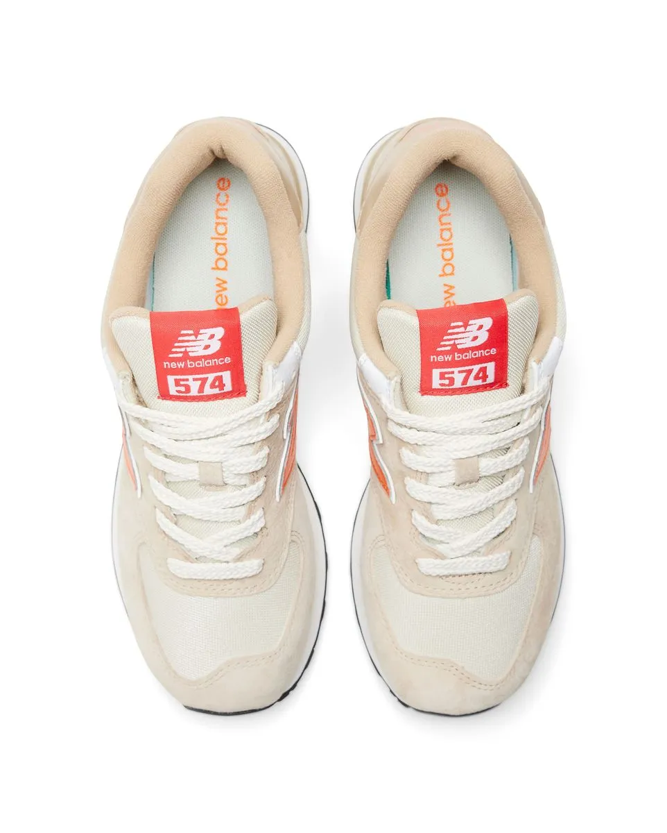 Beige Unisex Shoes U574HBO