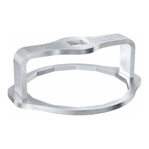 Clé pour filtres à huile Hazet 2169-13, carré creux 12,5 mm (1/2 pouce), profil à 14 pans extérieurs, 92 mm