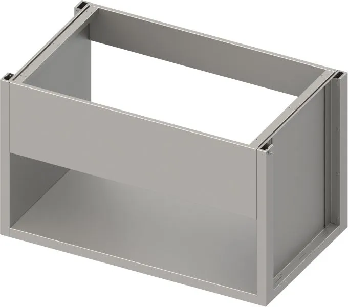 Coffret évier en acier inoxydable Stalgast version 2.0 avec panneau de lavabo construction de base 1000x640x660 mm BX10670F ache