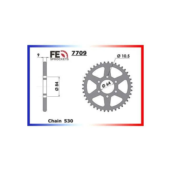 COURONNE ACIER COUR AC GT380 45 530