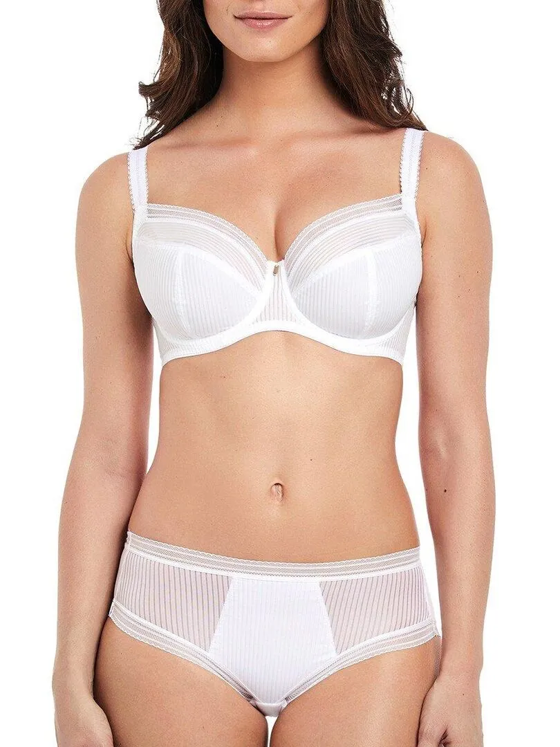 Midi Fusion White Culottes