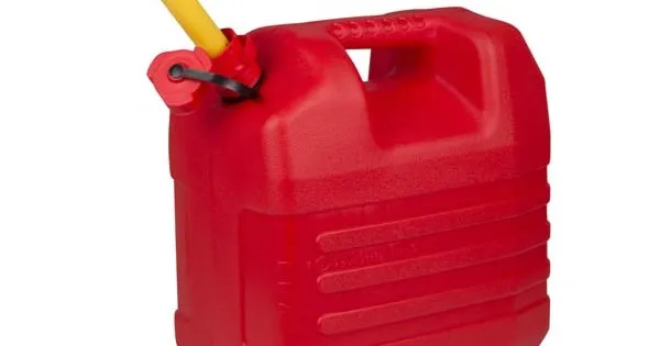 EDA Jerrycan à essence Avec bec 20 Litre Rouge