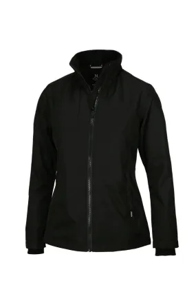 Elegant Classic Black Women's Outerwear - NB82F