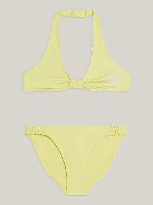 Tommy Hilfiger Monotype Yellow Bikini Set