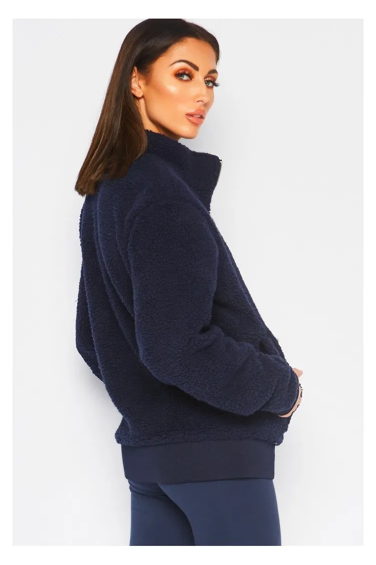 Fila veste en pilou bleu