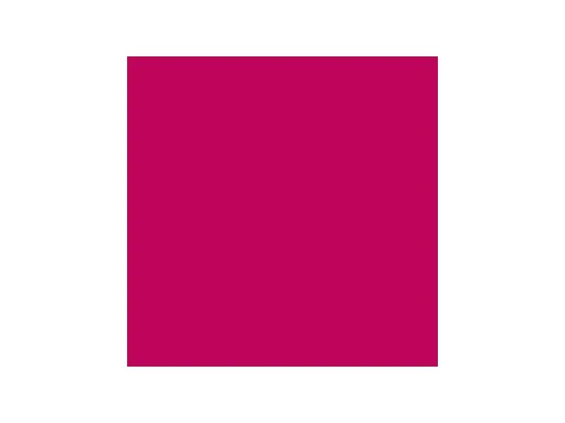 Filtre gélatine ROSCO SUPERGEL Magenta - feuille 0,50m x 0,61m