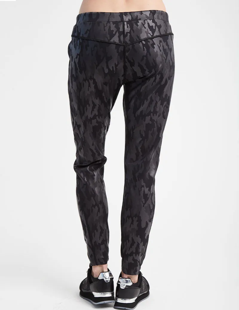 HBT INSOLITES Cruz Black Palm Pants