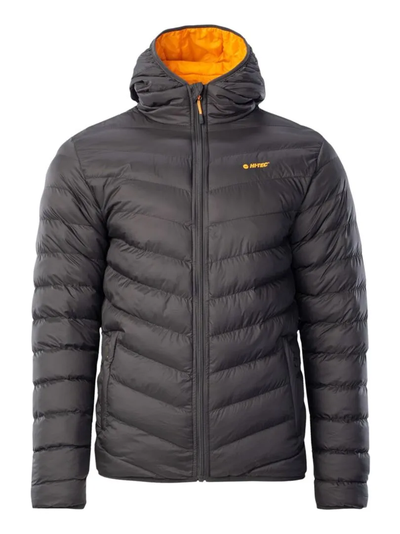 Hi-Tec - Veste matelassée SALRIN - Noir Orange