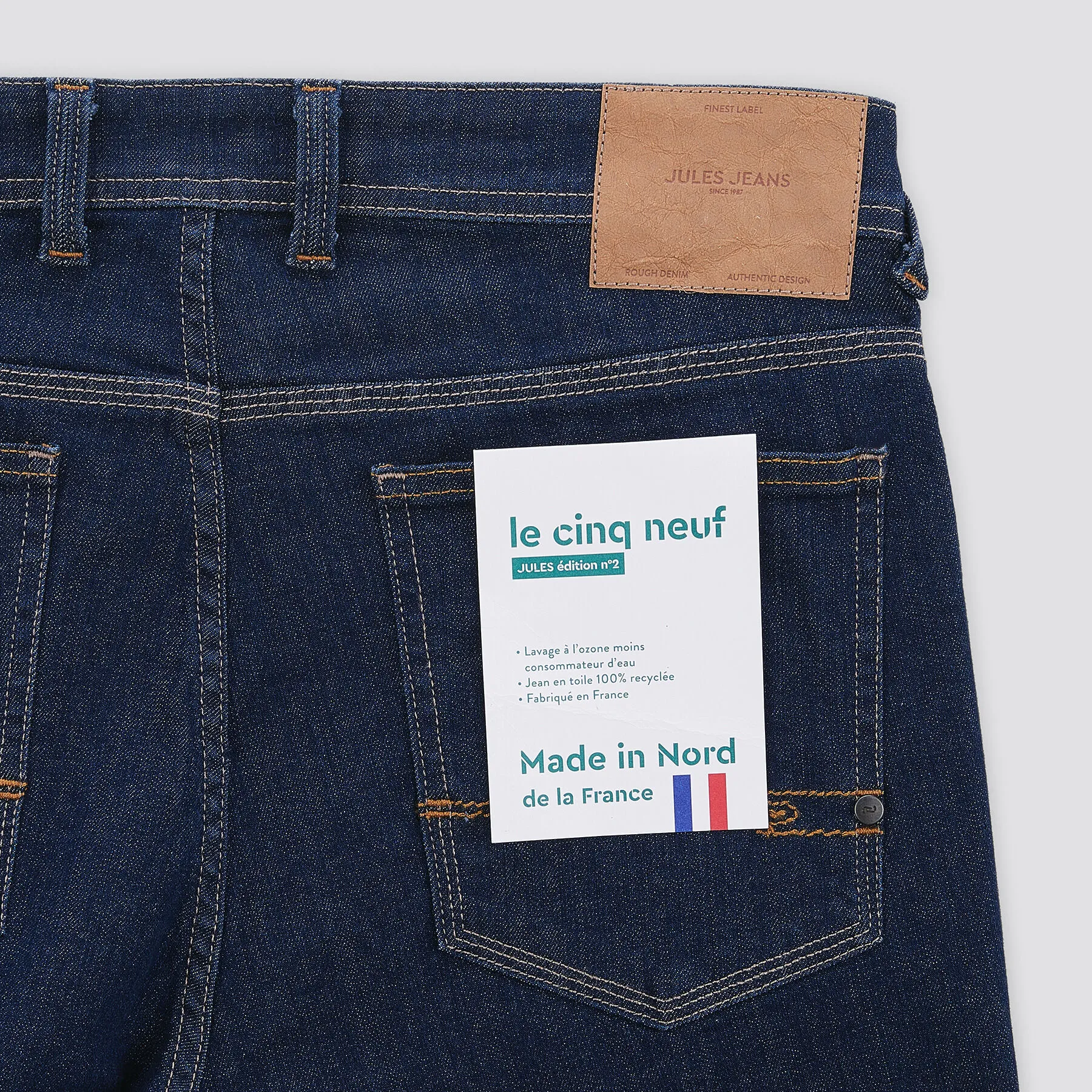 Jean 5'9 Edition No. 2 Made in France Blue | Jules
