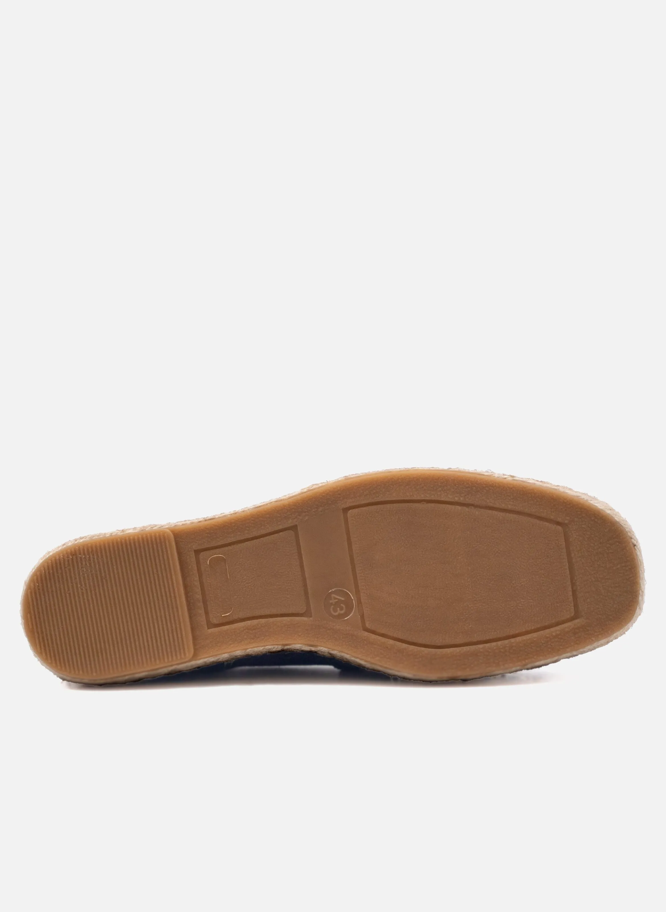 JULES & JENN  Espadrilles cuir daim - Noir