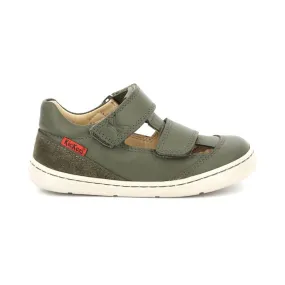 Kickers Kickbloom Marine Green Low-Top Sneakers