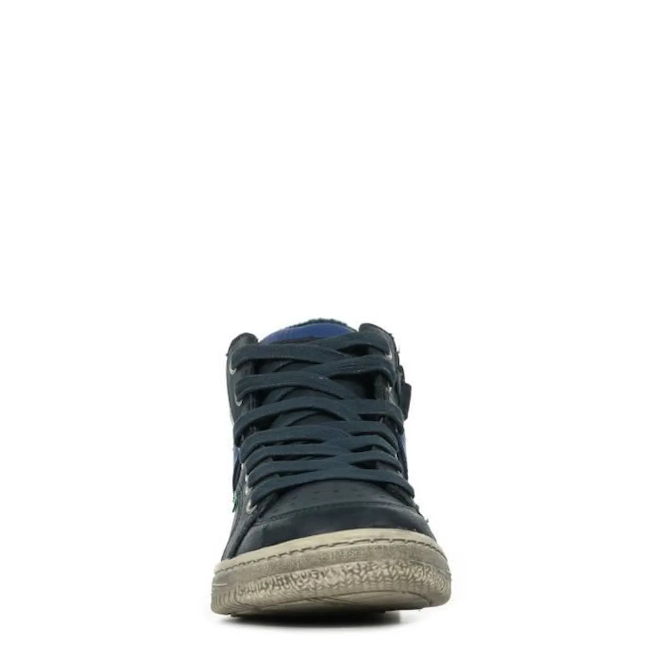 Kickers Lowell Blue High-Top Sneakers - Kickers