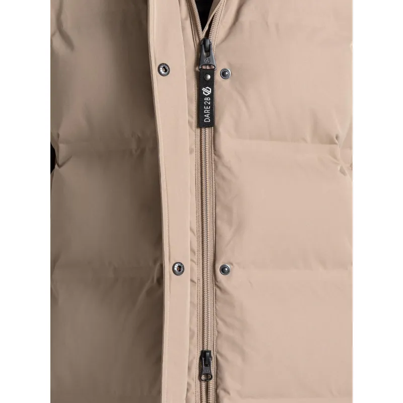 Long brown women's Wander Down Jacket - Dare 2b | wimod