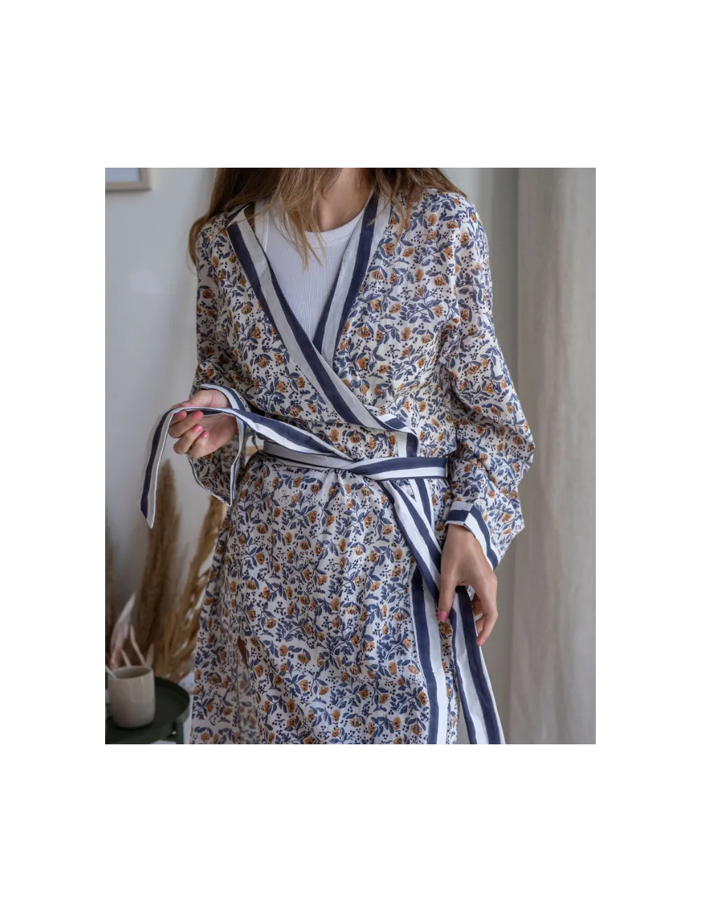 Mayli Orage Kimono in Long Length