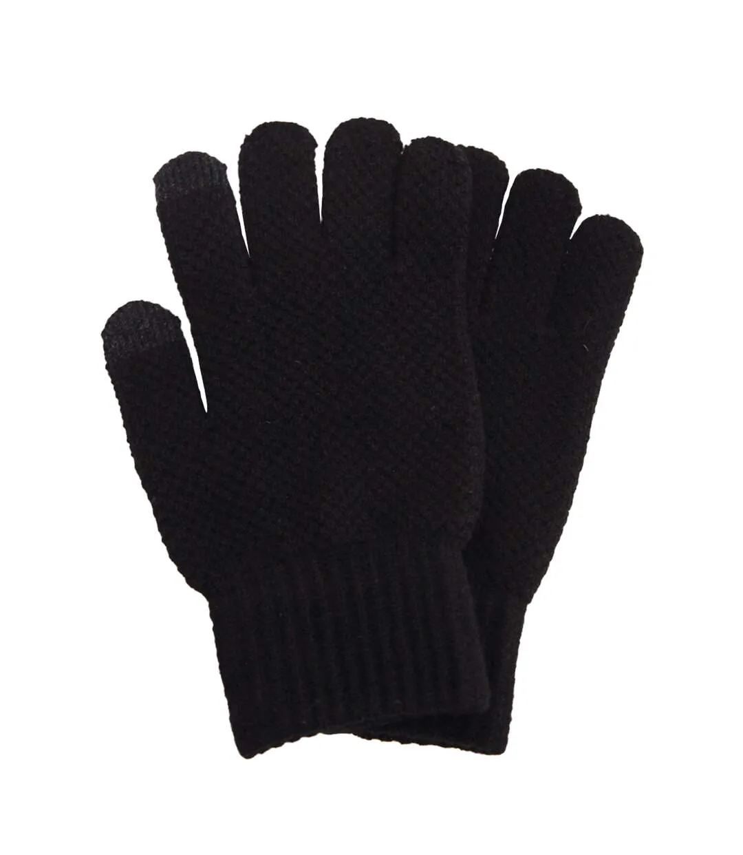 Men's Black Felix & Dylan Touchscreen Gloves