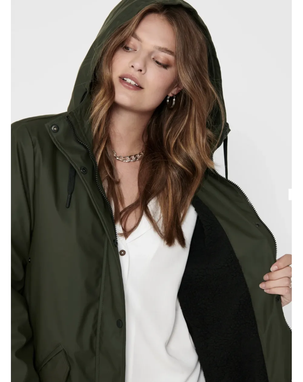 ONLSALLY ONLY Hooded Raincoat