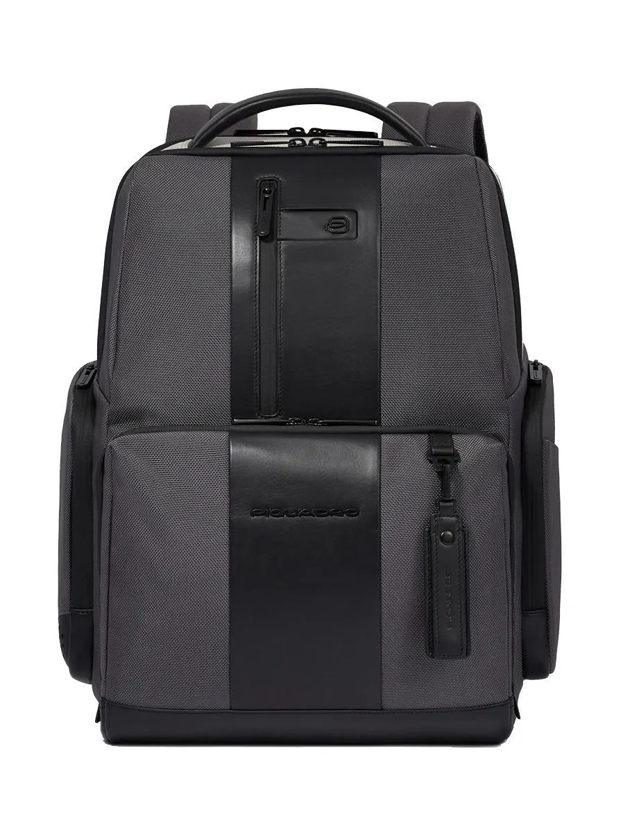 Piquadro Brief 2 Special Sac À Dos Pour Ordinateur Portable 15,6" Gris - Achetez À Prix Outlet!