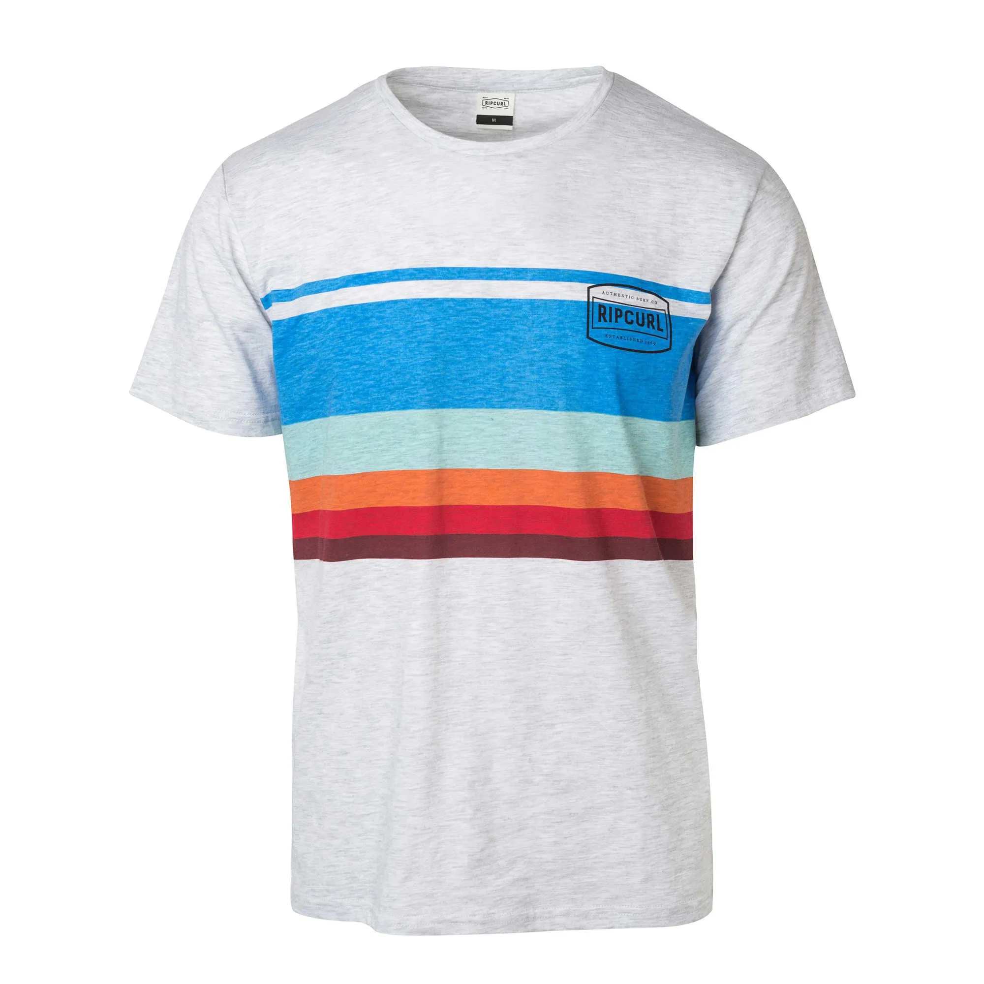 Retro Tee - White Marle T-Shirt