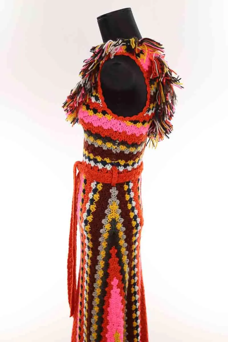 Robe multicolore