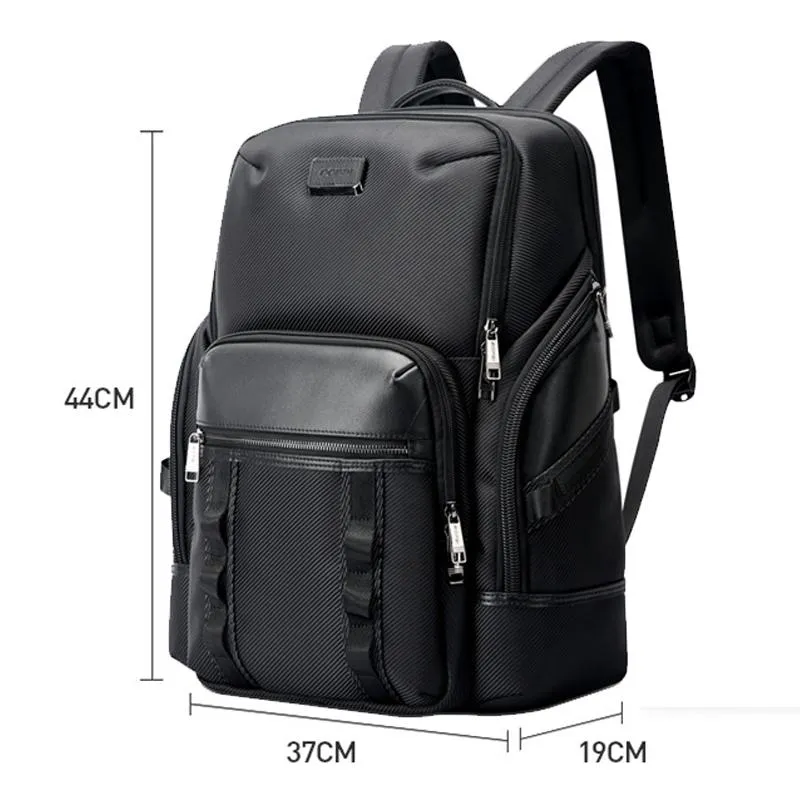 Sac À Dos Ordinateur Grande Capacité Voyage Affaires Noir
