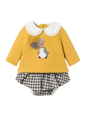 Set Mayoral Bloomers Jaune pour Bébé