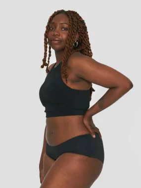 Short Menstrual period - Average Flow - Black