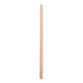 Spatule à café bois à bouts arrondis 0,6 x 17,6 cm - 1000 unités First 