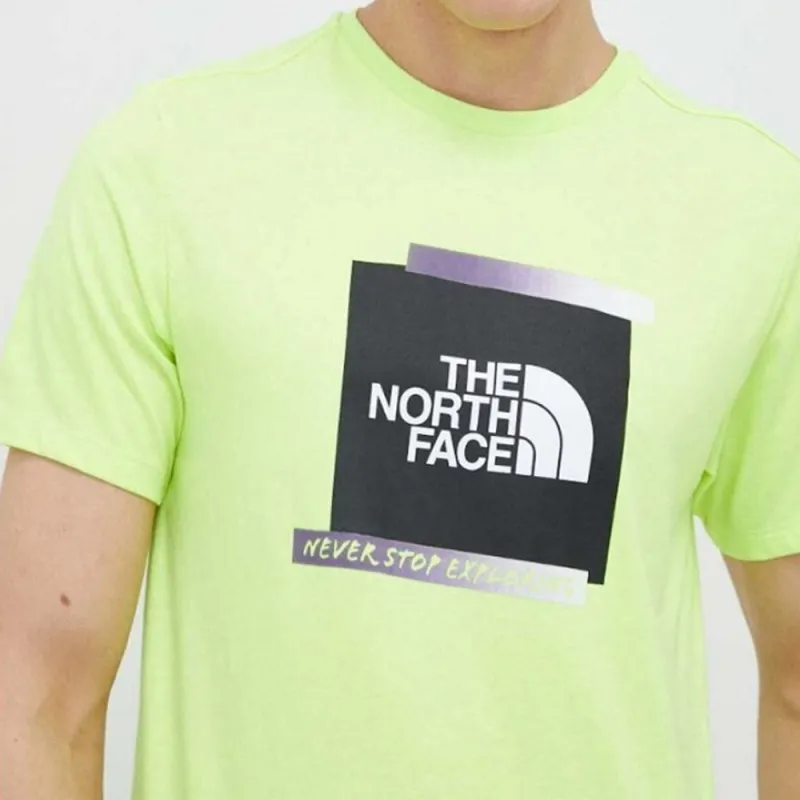 T-SHIRT THE NORTH FACE GRAPHIC S/S TEE JAUNE