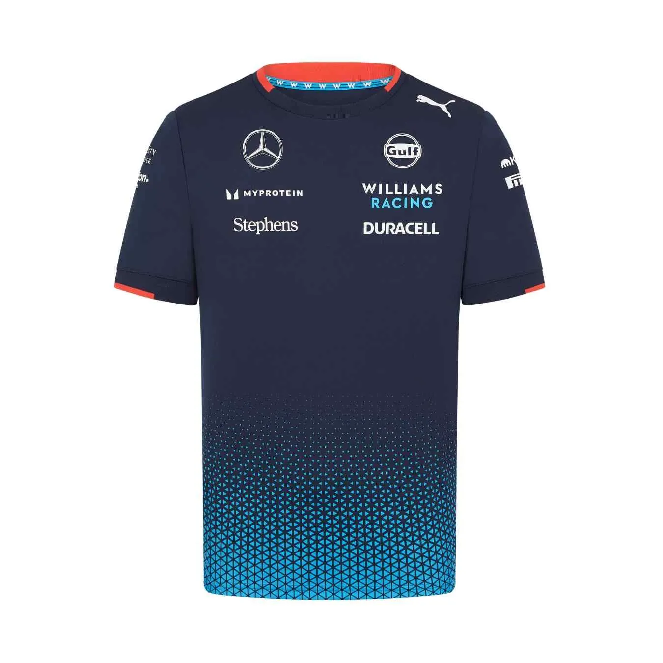 T-shirt WILLIAMS F1 Team Bleu pour Homme WLM24 TSH TEA