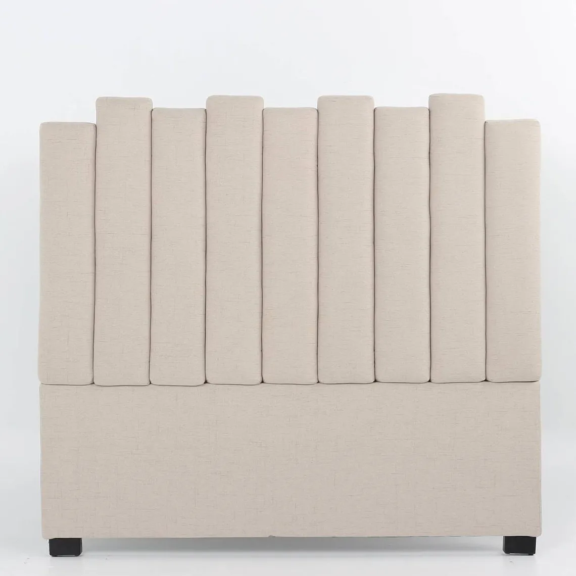 Tête de lit Lucky 140 cm Tissu Beige | 3 Suisses
