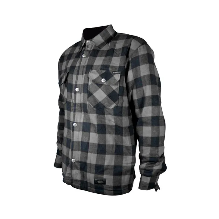 SWEEP HARISSON Black/Gray Over-Shirt Jacket - MAXXESS.FR, Motorcycle Jacket