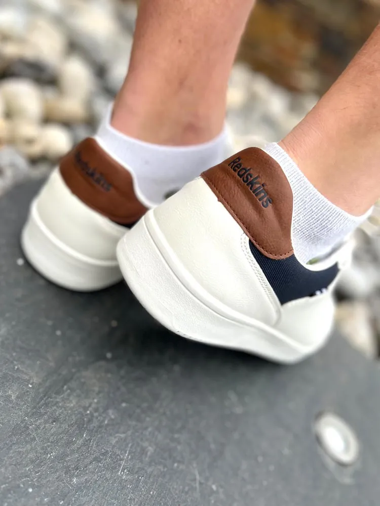 White Gunray Sneakers - Redskins - Men's Footwear Clestyle White Size 40